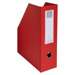 Porte-revues Pp - Dos 100mm - Livrés À Plat - 23x31cm - Rouge - X 10 - Exacompta