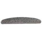vidaXL Tapis d'escalier 15 Pièces gris 65x21x4 cm