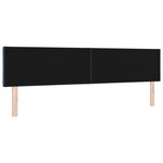 Tête de lit Design Blocs Diamant Bleu 200 cm en Tissu