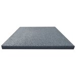 vidaXL Carreaux de protection antichoc 18Pièces Caoutchouc 50x50x3cm Gris