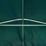 vidaXL Tente de garage PVC 2 4x2 4 m Vert