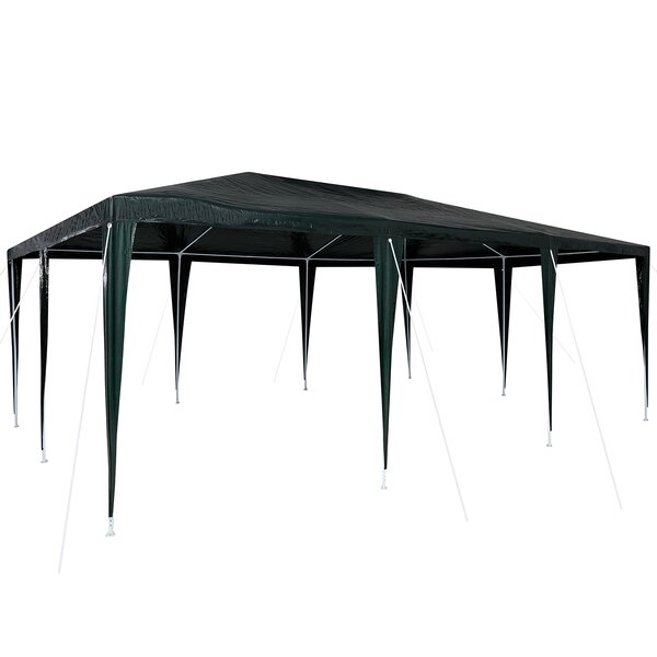 vidaXL Tente de fête Verte 6x4 m PE