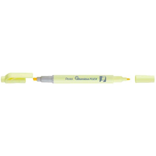Surligneur Illumina Flex Pastel  jaune pastel PENTEL