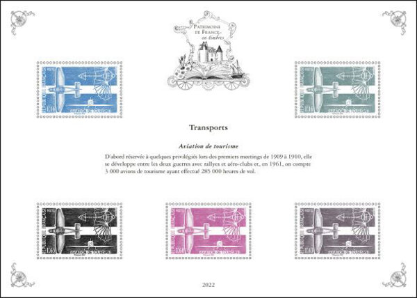 Pochette - Patrimoine de France - 2022