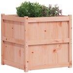 vidaXL Jardinière 70x70x70 cm bois massif de douglas