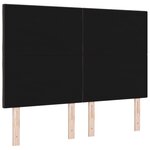 Tête de Lit LED vidaXL Design Diamant Blocs Marron Foncé 144 cm Tissu
