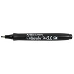 Marqueur Supreme Calligraphy Pen pointe 2 mm coloris noir ARTLINE