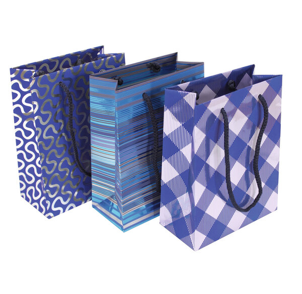 Sac moyen 17x6x22cm modèle aléatoire bleu clairefontaine