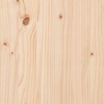 vidaXL Lit de jour sans matelas bois de pin massif 90x200 cm