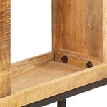 vidaXL Bibliothèque 80x25x175 cm Bois de manguier solide