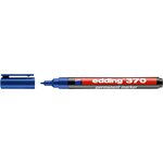 Marqueur Permanent 370 Pointe Fine Bleu 1 mm x 5 EDDING