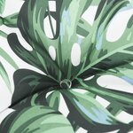 vidaXL Coussins de banc de jardin lot de 2 motif de feuilles