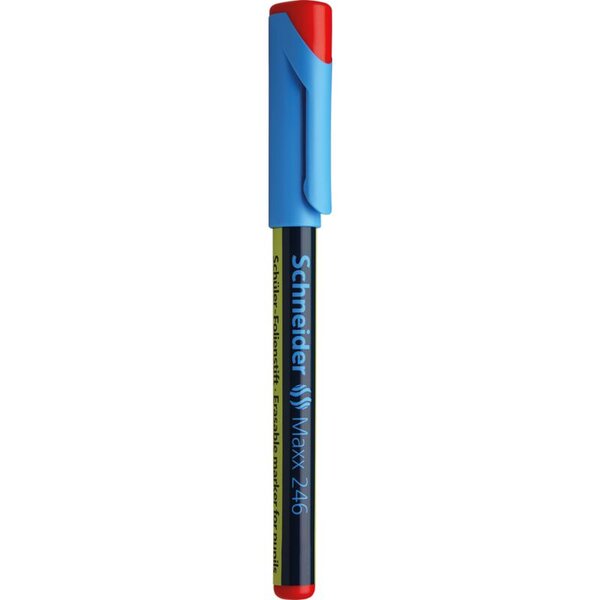 Feutre étudiants Maxx 246 pour films Non-Permanent Rouge SCHNEIDER