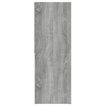 vidaXL Bibliothèque Sonoma gris 67x24x161 cm Bois d'ingénierie