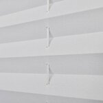 vidaXL Store plissé 50x150 cm Blanc