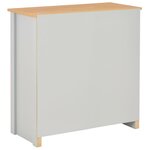 vidaXL Buffet Gris 79x35x81 cm