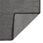 vidaXL Tapis à tissage plat d'extérieur 120x170 cm Gris
