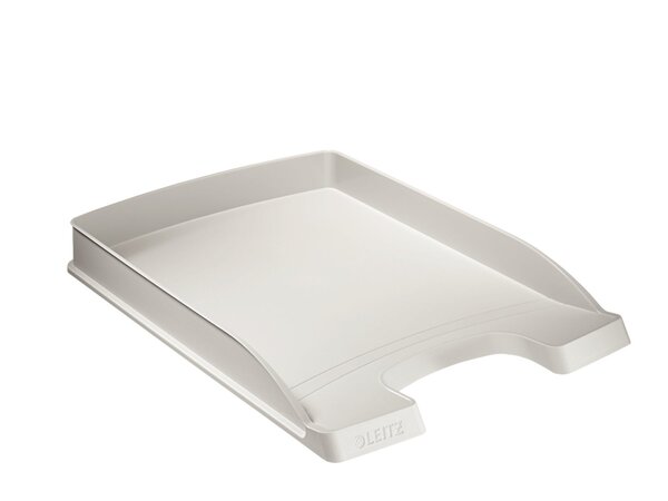 Bac à courrier Plus plat, A4, polystyrène Gris x 1 LEITZ