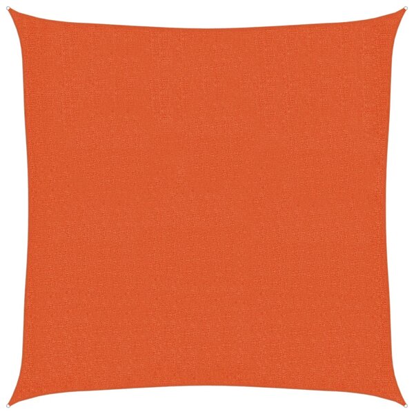 vidaXL Voile d'ombrage 160 g/m² Orange 3 6x3 6 m PEHD