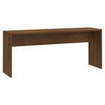 vidaXL Ensemble à manger 3 Pièces Chêne marron Bois d'ingénierie