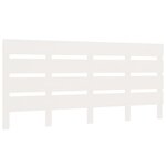 vidaXL Cadre de lit sans matelas blanc 120x200 cm bois de pin massif