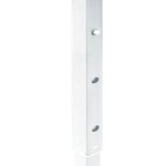 vidaXL Tente de réception pliable Blanc 2x2 m