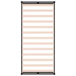 vidaXL Cadre de lit sans matelas noir 90x190 cm bois massif