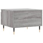 vidaXL Tables basses 2 Pièces sonoma gris 50x46x35 cm bois d'ingénierie