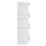 vidaXL Armoire à miroir avec LED Blanc 70x16 5x60 cm