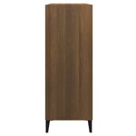 vidaXL Buffet Chêne marron 69 5x32 5x90 cm Bois d'ingénierie