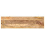 vidaXL Dessus de table 120x40x3 8cm rectangulaire bois massif manguier