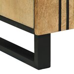 vidaXL Meuble sous lavabo 62x33x58 cm en bois massif de manguier et en bois reconstitué