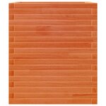vidaXL Jardinière cire marron 60x60x68 5 cm bois de pin massif