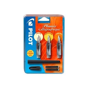 Stylo plume de calligraphie Plumix + 3 plumes ( 0,58 / 0,7 / 1mm) PILOT