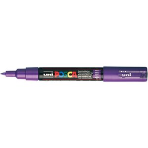 Marqueur pointe conique extra-fine POSCA PC1MC 0 7 - 1mm Violet x 12 POSCA