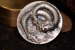 SCALED DRAGON 9 Dragons Series Spring Version 5 Once Argent Monnaie 18888 Francs Chad 2024