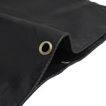 vidaXL Bâche anthracite 5x5 m 650 g/m²