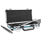 Makita ensemble de burins 3 pièces argenté