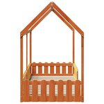 vidaXL Cadre de lit d'enfants forme de maison sans matelas 90x200 cm