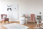 Tapis pour chambre Enfant 80 x 150 cm - Rose