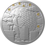 Pièce de monnaie en Argent g 31.1 (1 oz) Millésime 2025 BEEKEEPING