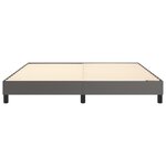 vidaXL Cadre de lit sans matelas gris 160x200 cm similicuir