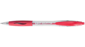 Stylo bille Rétractable ATLANTIS CLASSIC Pte Moy. 1 mm Rouge x 12 BIC