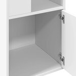vidaXL Bibliothèque blanc 40x36x189 cm bois d'ingénierie
