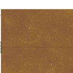 vidaXL Portail de jardin 105x205 cm acier corten