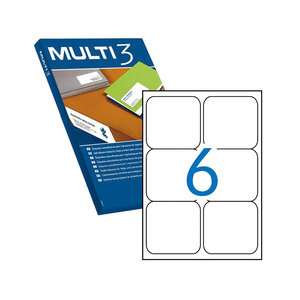 Multi3 Lot de 600 étiquettes 99 1 x 93 1mm