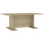 vidaXL Table basse Chêne sonoma 103 5x60x40 cm Aggloméré