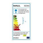 Lampe de bureau MAULrock basse consommation Argent MAUL