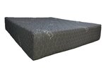 Matelas mousse 160 x 200 x 25 cm - Gris