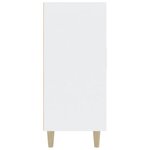 vidaXL Buffet blanc 90x34x80 cm bois d'ingénierie
